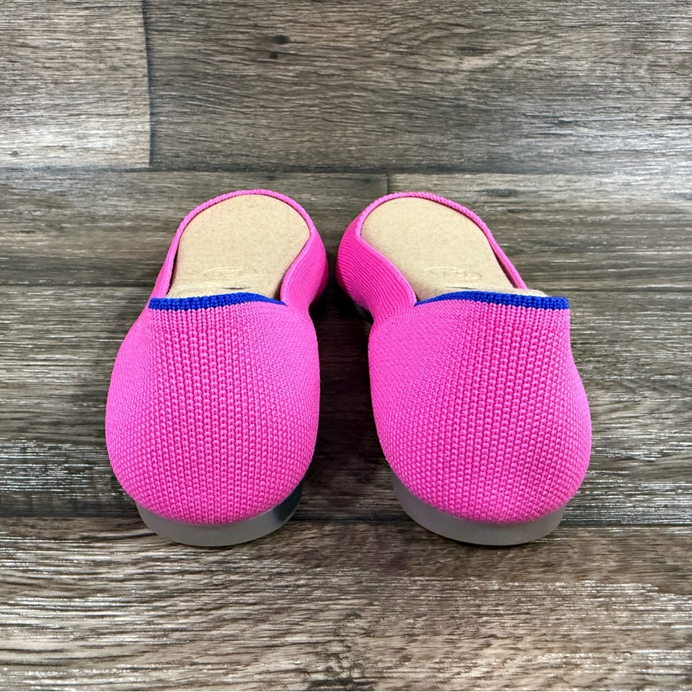 Rothy's Pointy Toe Flat DRAGON FRUIT NEW SZ 7.5 - Picture 5 of 12